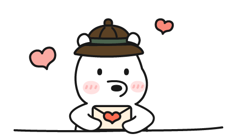 Bear with Love Letter